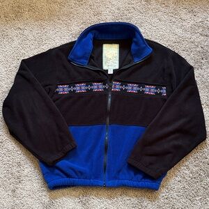 Vintage 90s Canyon Guide Outfitters Aztec Native Lined Jacket Men's
Large USA